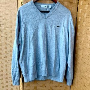 Lacoste sweater XXL grey l good condition